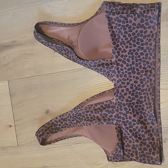Brown And Black Animal Print Old Navy Bikini - Picture 9 of 10